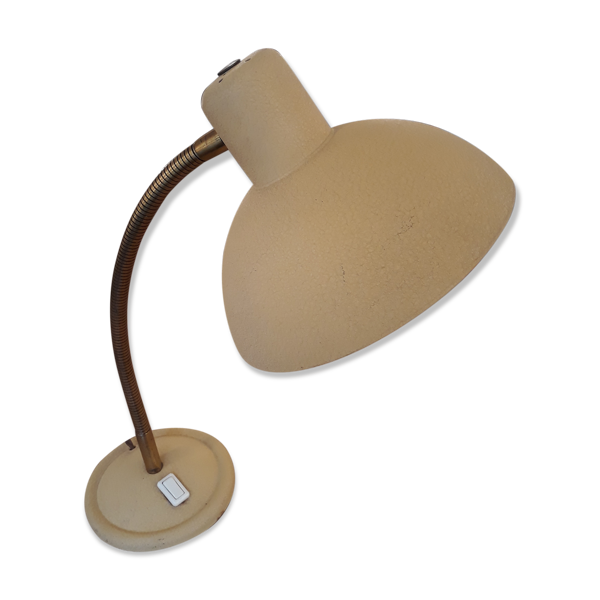 Lampe de bureau granité beurre frais