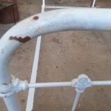 Old iron bed
