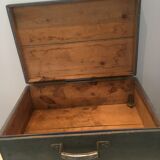 Wooden suitcase