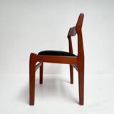 Ensemble de 6 chaises design rembourrées par Burchardt Nielsen, années 1960