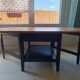 Retractable coffee table