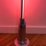 Industrial lamps 70s, pink neon