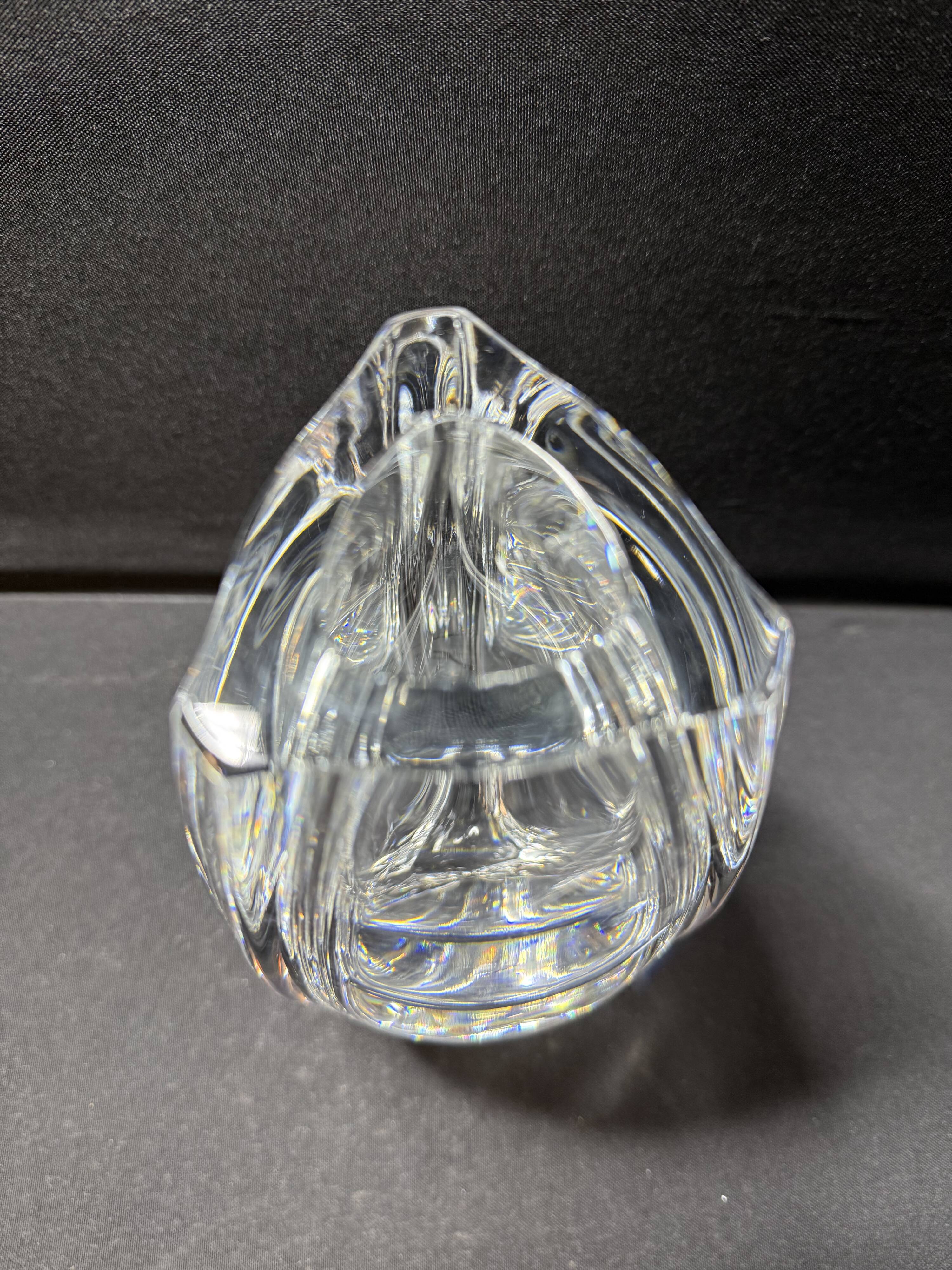 Baccarat Bouton d'or vase