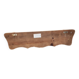 Antique wall coat rack
