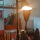Floor lamp "tension pole lamp" American of the 1950s