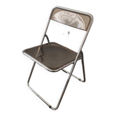 Transparent folding chair