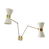 Wall lamp in the style of Italian creations of the 50s