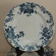7 flat plates in Terre de Fer St Amand model Boule de Neige