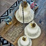 Vintage trio pendant lamp