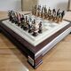 Franklin Mint Raj Collectible Chess Sets, 1970s.