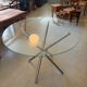 Table en verre 70’s