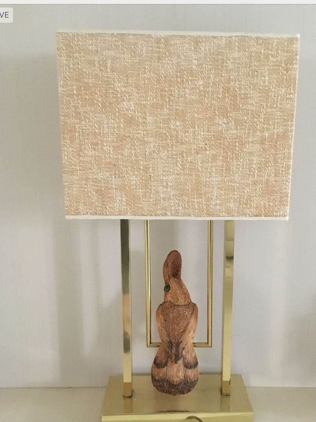 Lampe vintage americaine