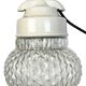 Vintage White Porcelain Pendant Light, 1970s