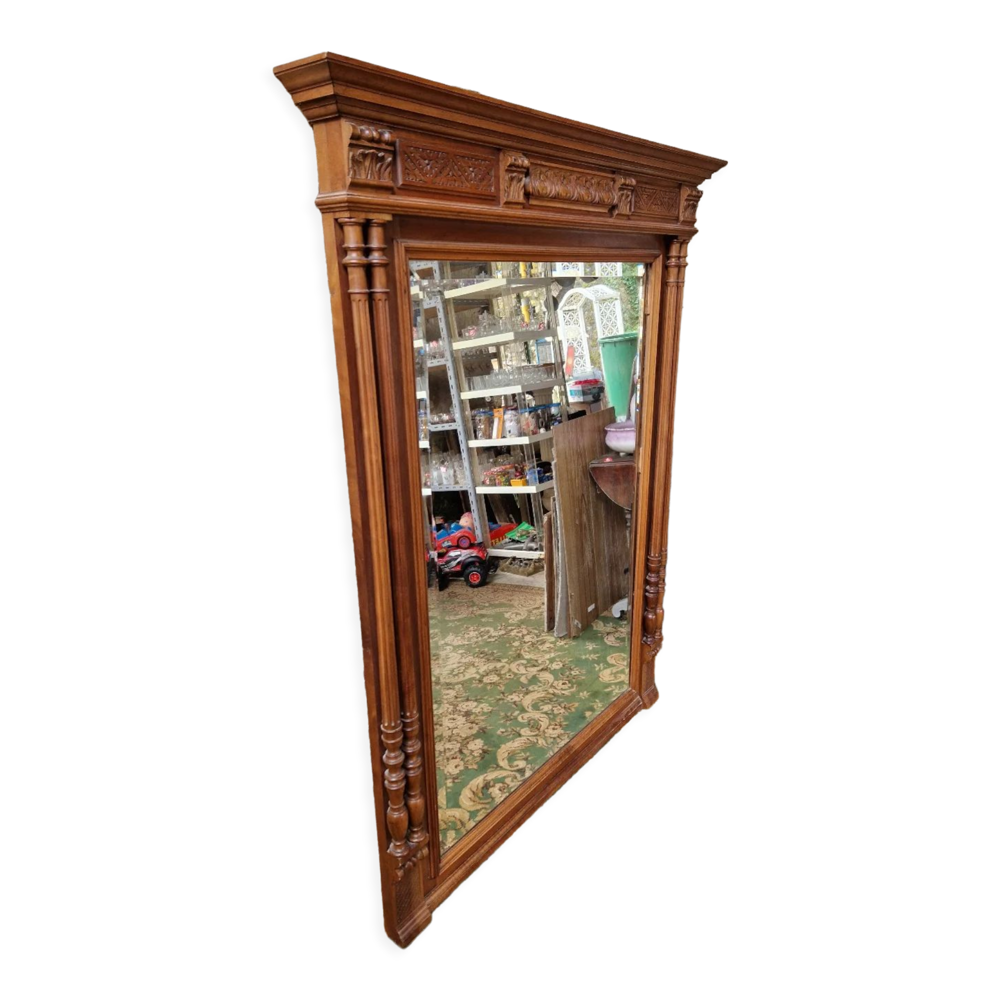 Walnut mirror