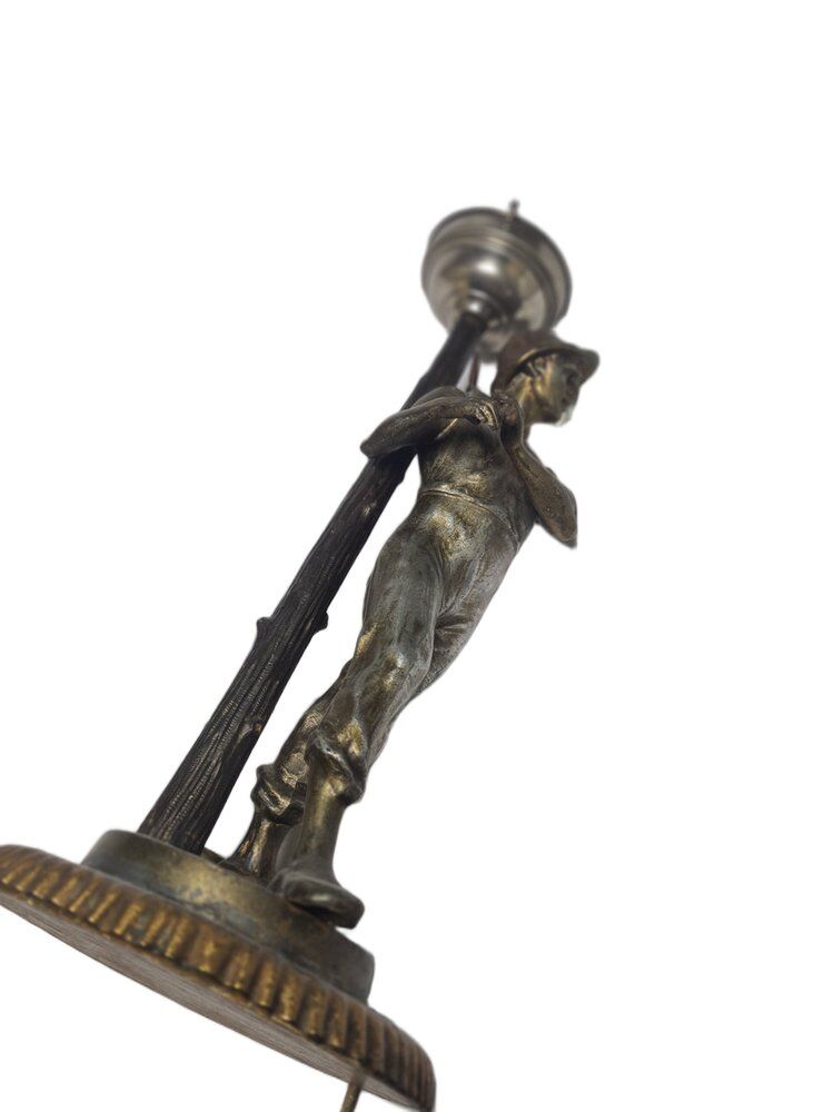 Art Deco bedside lamp, Poland, 1950s