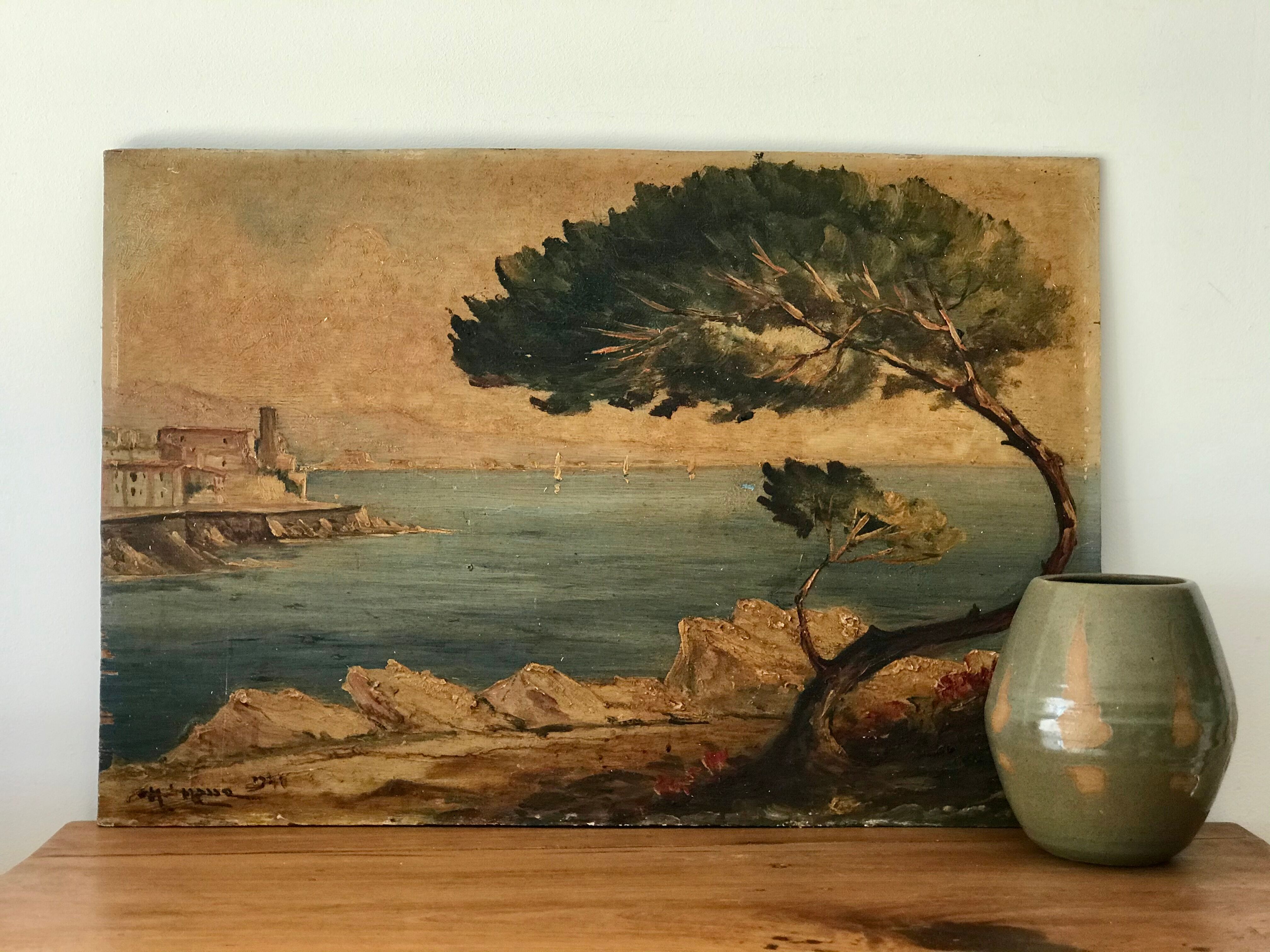 Old table seen from Antibes