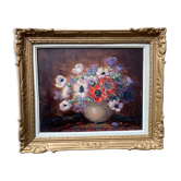 Impressionist painting-still life "Bouquet of flowers".
