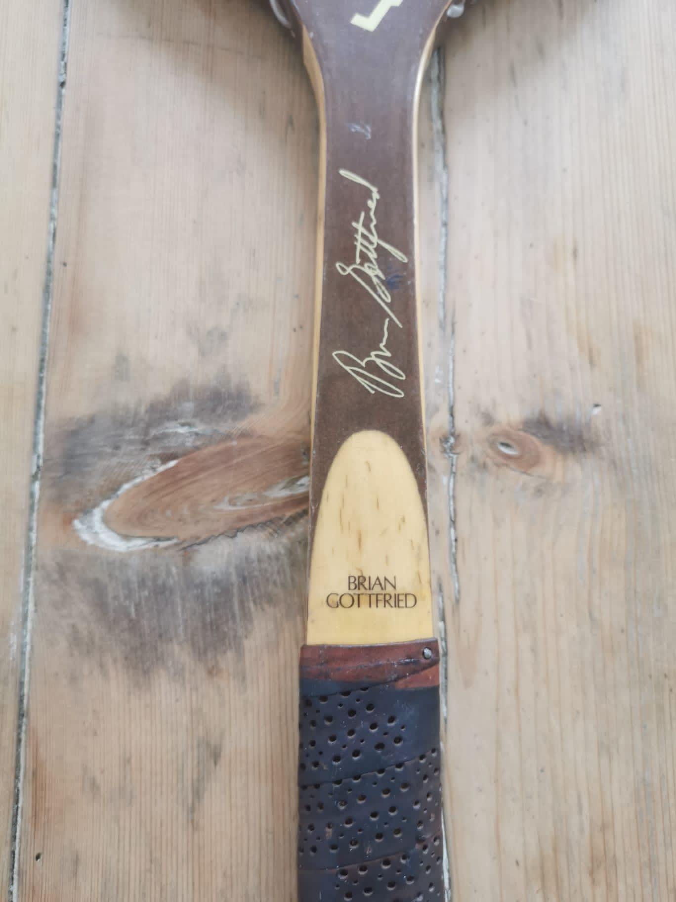 Vintage tennis racket