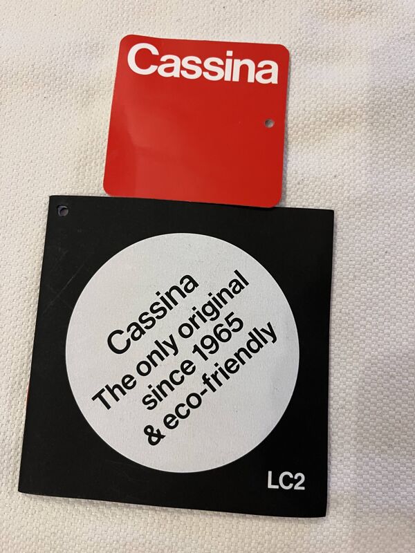 Canape LC2 3 places Le Corbusier,Charlotte Perriand Cassina