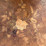 Napoleon era inlaid pedestal table 3