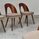 Set of 4 chairs by Antonin Suman for Tatra Nabytok 1960