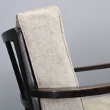 1940s Pair of Restored Thonet Armchairs , Czechoslovakia