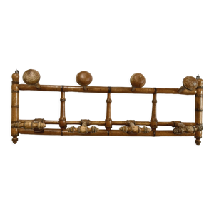 Porte manteau mural double ancien