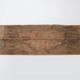 Banc en bois massif gris industriel, France, années 1890.