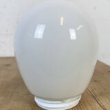 Vintage White Porcelain Ceiling Light, 1970s