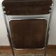 Lot de 4 chaises pliantes en velours
