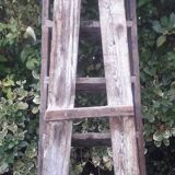Artisan wooden ladder 6 steps