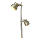 Silver vintage floor lamp Dijkstra Space Age