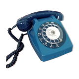 Vintage blue phone