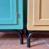 Armoire d'internat turquoise