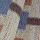 Karin Jönsson Swedish Mid-Century Geometric Wool Kilim 171x252cm
