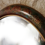 Vintage oval mirror, 93x62 cm