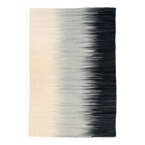 Scandinavian Style Minimalist Hand Woven Flat Weave Wool Rug