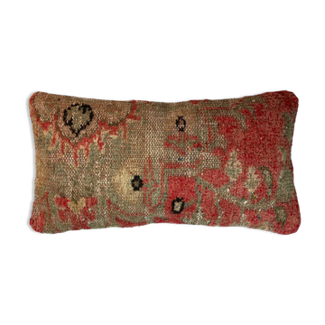 Vintage turkish handmade cushion cover, 30 x 60 cm