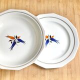 Duo of dishes 1930 St Amand