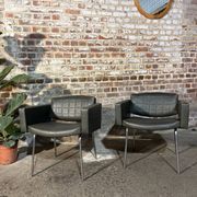 Pair of armchairs by Pierre Guariche, Meurop.