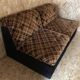 Paire de chauffeuses vintage pop 1970-1980