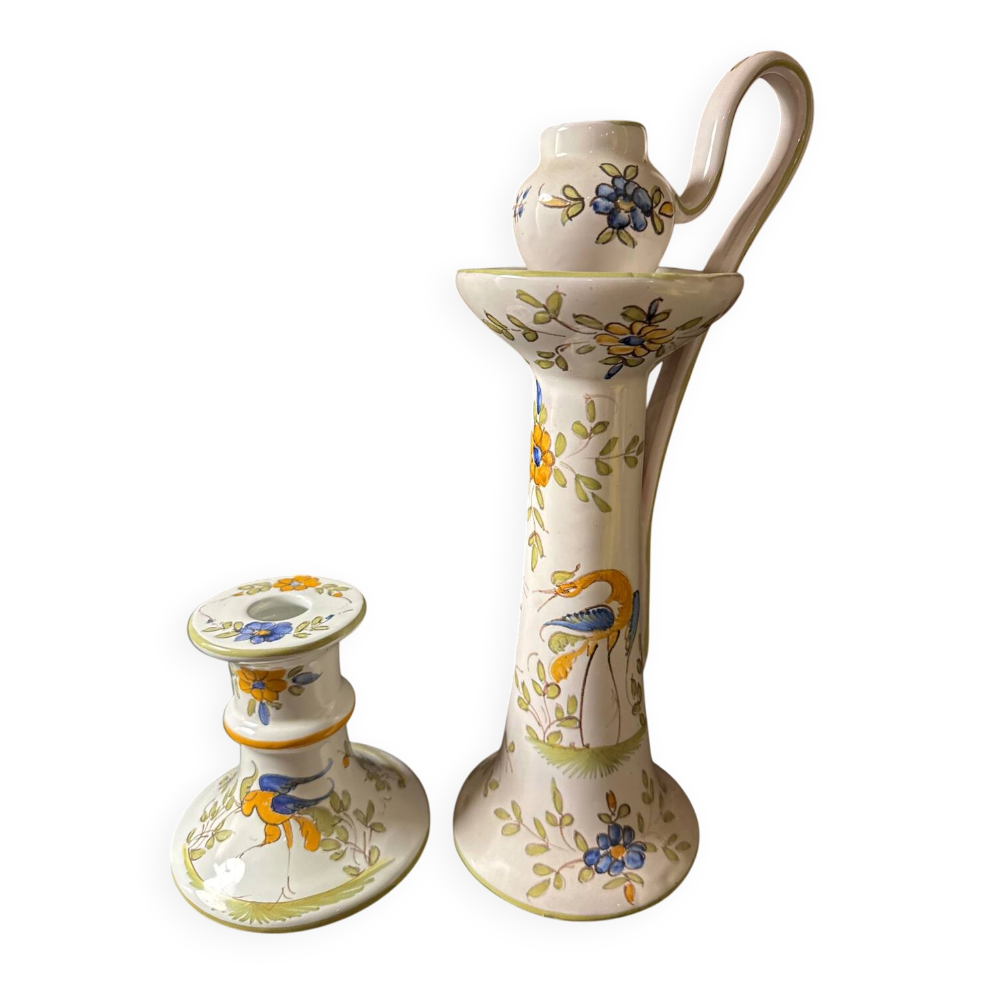 Decorative set in earthenware from Martres-Tolosane