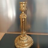 19th century Odiot bronze candlestick