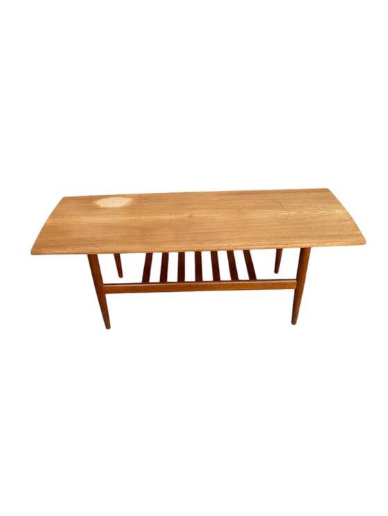 Scandinavian teak coffee table, Denmark 1960