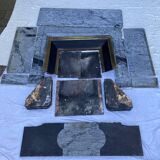 Marble fireplace