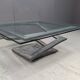 Fleur de Fer coffee table by Maurice Barilone, 1980s