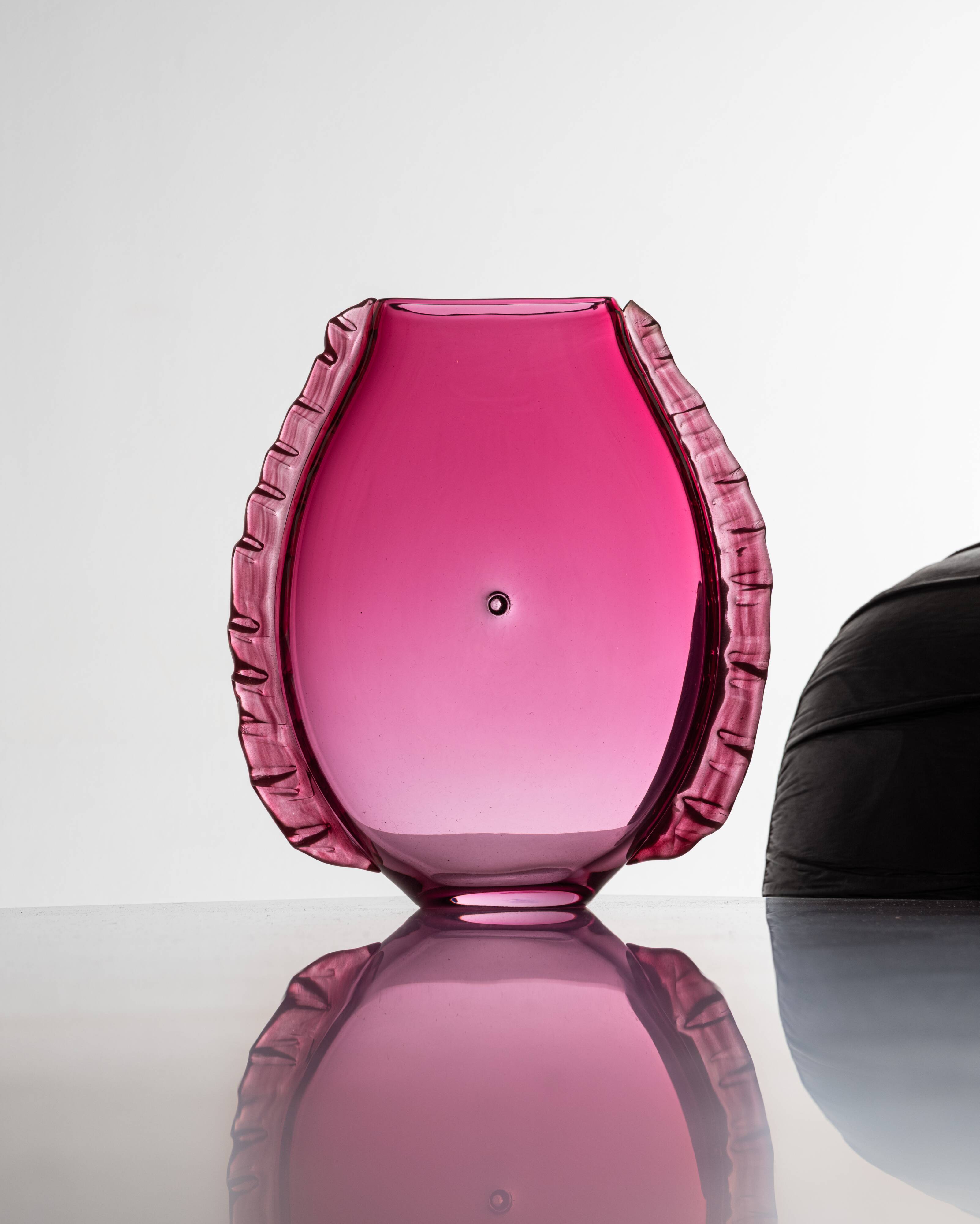 Vase "Piscis Couture" rose