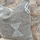 Moroccan kilim cushion cover handmade: Berber wool cushion