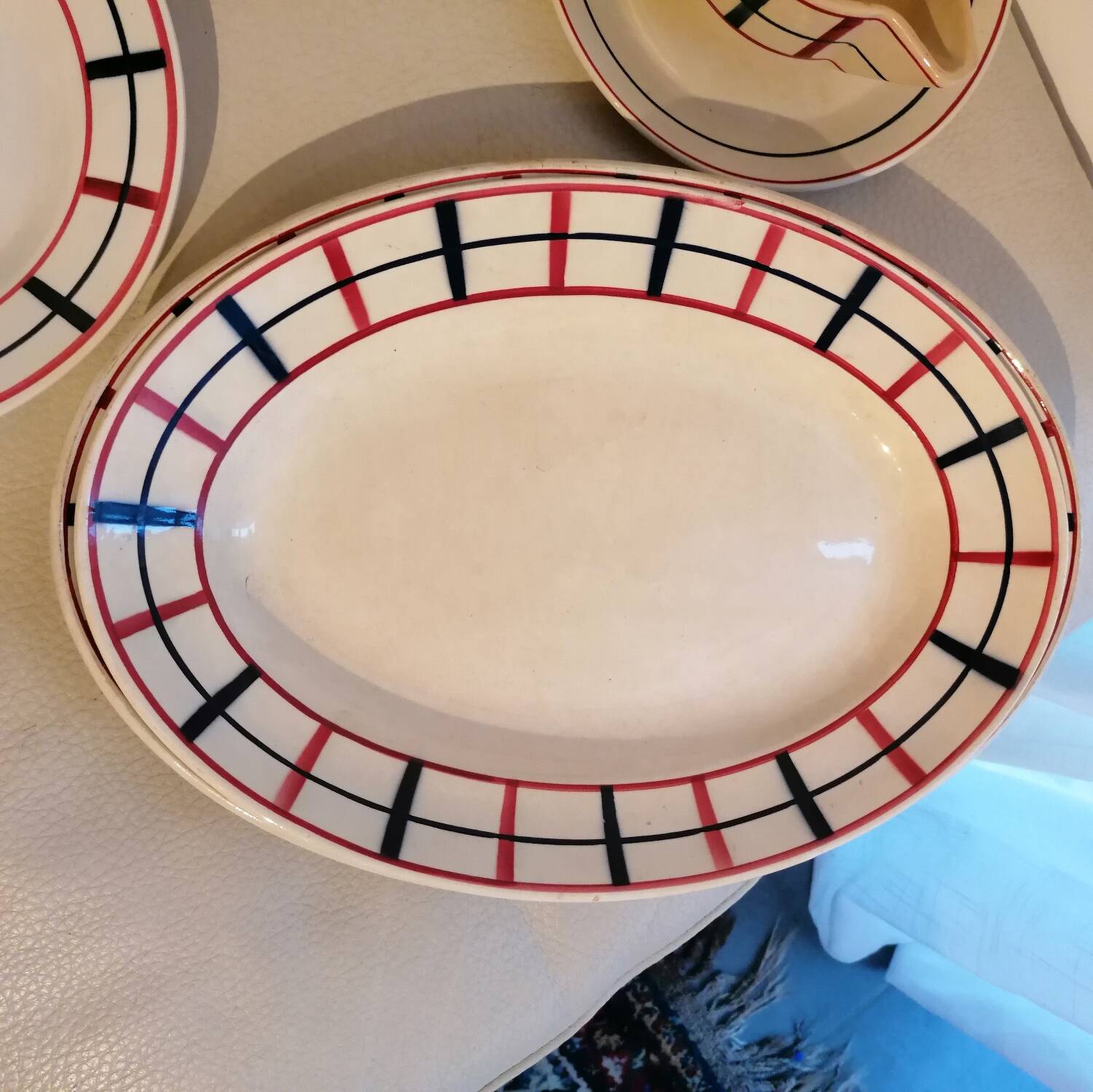 Old Basque tableware Saint Amand