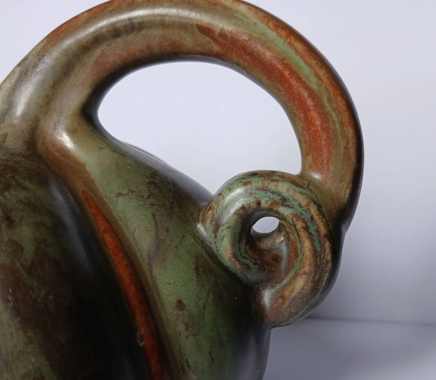 M. Andersen Pumpkin Vase - Denmark 1930s